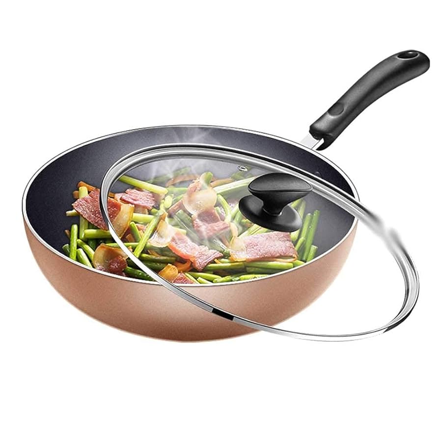 ノンスティック中華鍋 大きめ*3 Amazon｜中華鍋ノンスティック中華鍋、ノンスティッククッカー